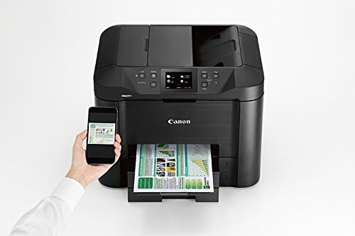 Canon Office and Business MB5420 Wireless All-in-One Printer,Scanner, Copier and Fax, with Mobile and Duplex Printing, Black, Desktop - Image 4